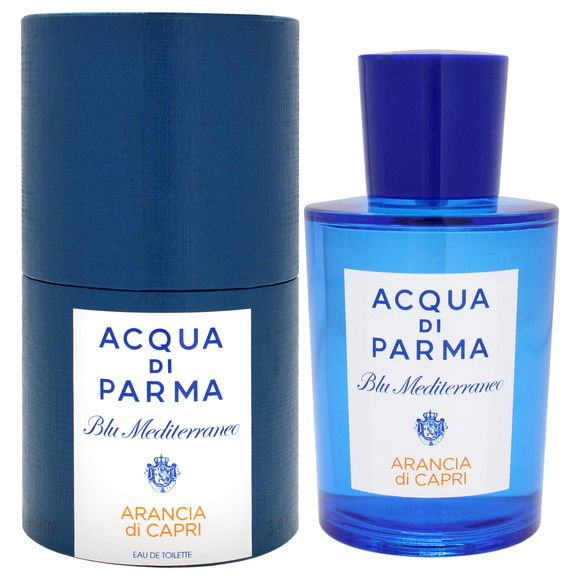 Blu Mediterraneo Arancia Di Capri by Acqua Di Parma for Men - 3.4 oz EDT Spray - Picture 1 of 4